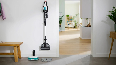 Bosch Unlimited 7 ProHygienic Aqua BCS71HYG1 - bezdrátový vysavač s HEPA filtrem, 80 minut provozu, bezsáčkový vysavač pro domácnosti a alergiky