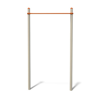 S832.2 Barra horizontal simples 1,6x2,5 m | Ginásio ao ar livre | Calistenia