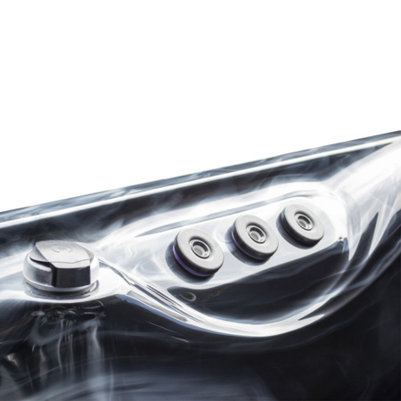 Garden Jacuzzi SPA566 200x200 cm - baie spa de lux cu hidromasaj pentru grădină și terasă