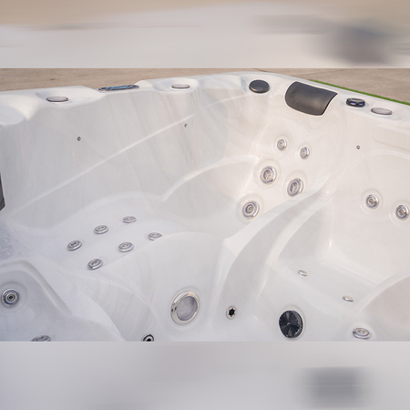 Джакузита за 5 души - външно джакузи с капак, отопляема вана, европейски декоративен спа център