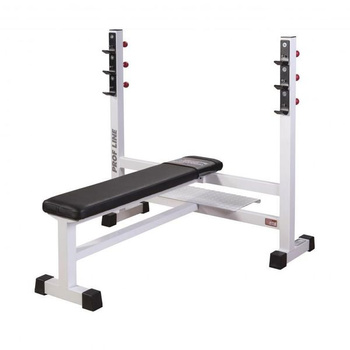 ST304 pink press pink | Professionaalne horisontaalne treeningpink jõusaalidele