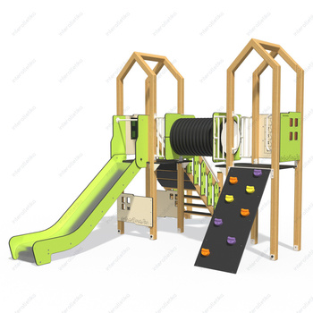Plac zabaw-Kompleks zabaw Wspinaczkowy dom