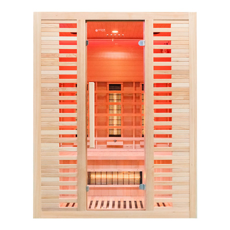 MO-RL3S infrapunasaun soolakiviga | Wellness | Relax | SPA | Modernne disain | Panoraamaklaasiga