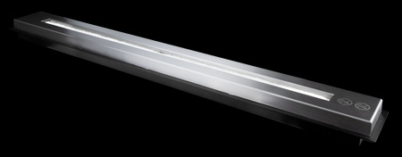 Linear 900 mm Bio-Fireplace Insert - Arzător negru | Design modern