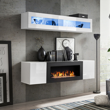 Moderne meubel biohaard Fly WW FY SBK N2 – haard op geurloze biobrandstof