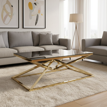 Stainless Steel Coffee Table – Diamond