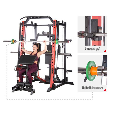 CYKLOP 3 SMITH MACHINE SEMI COMERCIAL HMS PREMIUM