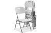 Sedia da catering pieghevole - bianca