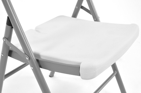 Chaise de restauration pliante - blanche