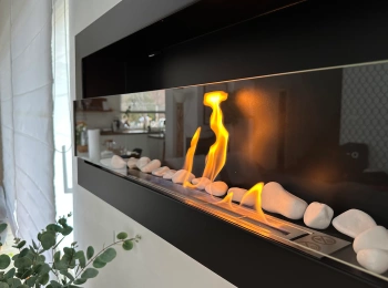 Decorative stones for bio-fireplaces 1 kg - decorative stones for interiors and gardens