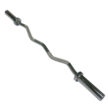 Olympische halter, verchroomd, gebroken, AC-117