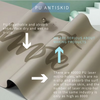 Αντιολισθητικό Στρώμα Γιόγκα PU Natural Rubber 5mm | Επαγγελματικό Premium Στρώμα από Φυσικό Καουτσούκ και Δέρμα PU | Quality-Spa Fitness