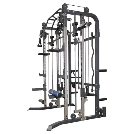 Cyklop 1 Suwnica Semi Commercial HMS + 60KG Dysków Olimpijskich 4x5kg 4x10kg