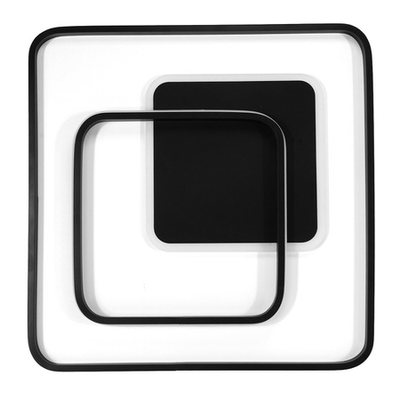 PLAFOND LED LIGNES ET CARRÉS 88W + TÉLÉCOMMANDE DL-G04