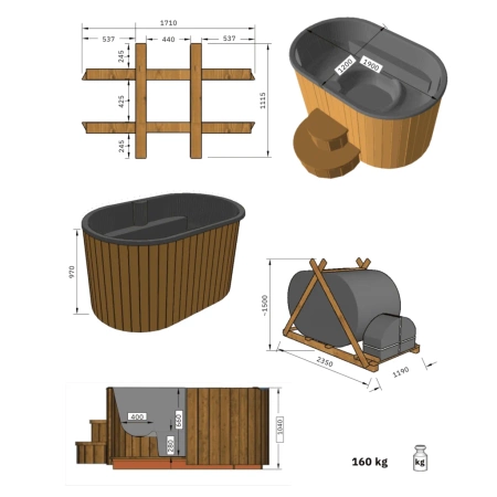 Buiten Bub/Cold Tub ofuro