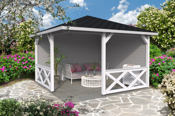 Stylischer Gartenpavillon/Pavillion inmedias