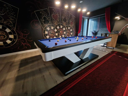 Billardtisch Veyron – modernes Design, perfekt für Wohnzimmer oder Club