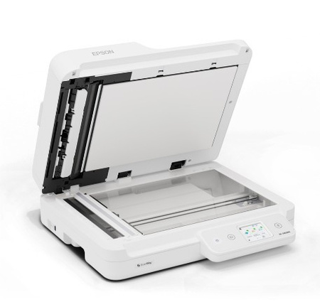 Escáner Epson WF DS-1760WN A4/USB/Wi-Fi/30ppm/ADF - Escáner de alto rendimiento con OCR, alta resolución de 600 ppp y conectividad inalámbrica | Escaneado de documentos en la oficina y las empresas