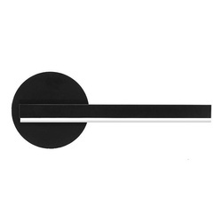 Lámpara de pared 23W negra + Mando a distancia DL-J01