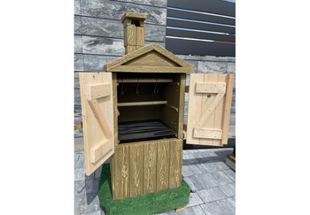 HEBE betona kūpinātava - klasiskā dārza kūpinātava ar kūpināšanas kameru