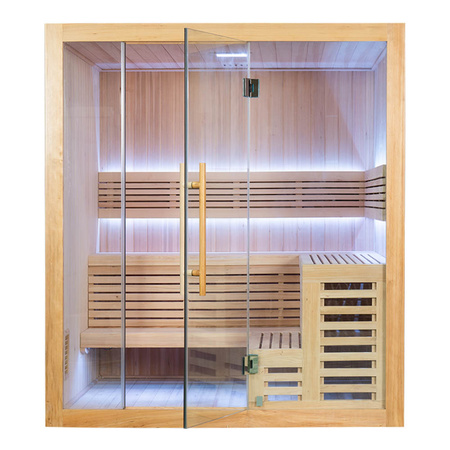 MO-SS1816H Tørsauna med HARVIA 6 kW varmelegeme