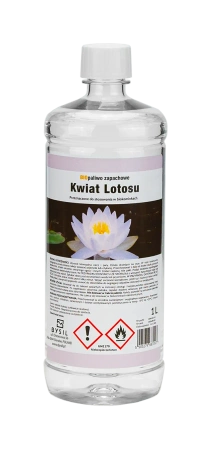 Biocombustibile profumato 1L Fiore di Loto - combustibile aromatico per biocamini