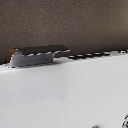 Vasca idromassaggio SUPREMA 664 bianca 185x110 cm – lusso e relax in chiave moderna