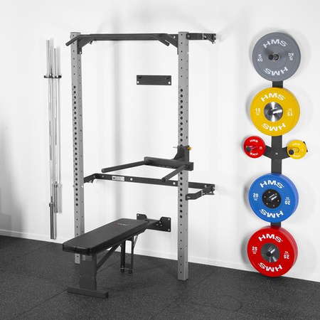 Multifunktionaler faltbarer Trainingskäfig KLT22 HMS