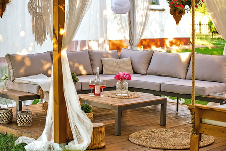 Alumiiniumist aianurk BALI | alumiiniumist aiamööbel, kaasaegne disain, terrassile ja aeda