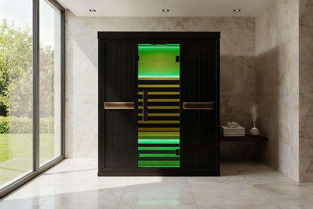 Infrarød sauna OFS06A-3-2 – Elektrisk hjemme sauna / infrarød opvarmning