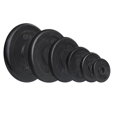 TCZ20 Μαύρη Μαντεμένια Πλάκα 1,25 - 20 KG HMS