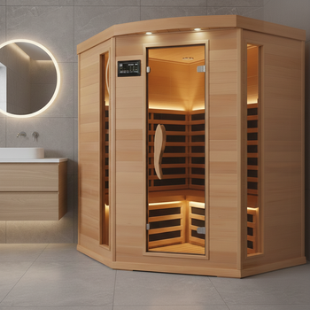 Sauna Intérieur OFS01-4 – Sauna Infrarouge Électrique Domestique