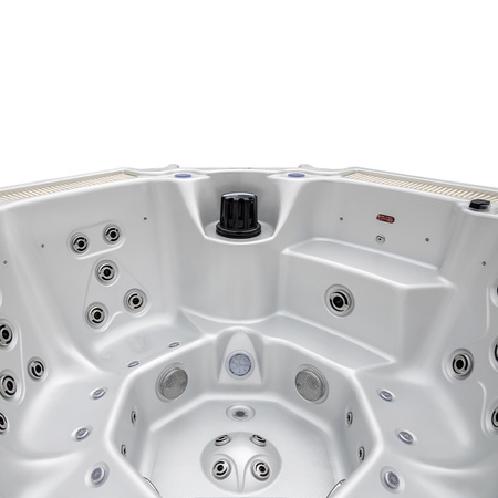 Jacuzzi ogrodowe SPA107 220x220 cm – luksusowa wanna SPA dla 6 osób