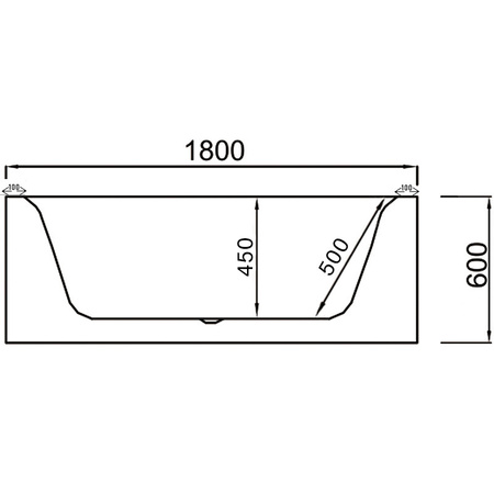 Pezsgőfürdőkád otthonra | Fehér 42 fúvókás kád 180×120 | Jacuzzi