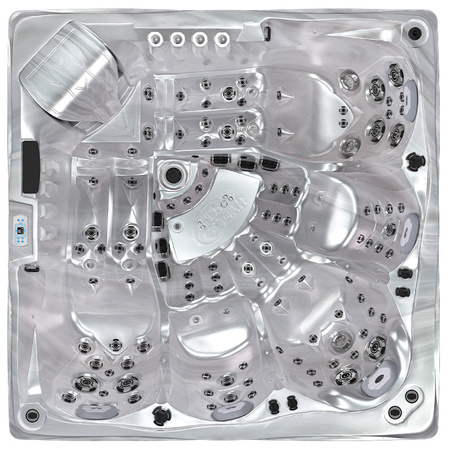 Garden Jacuzzi SPA748 F24 230x230 cm - avar lõõgastumine koduses spaa's