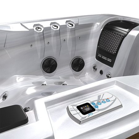 Dārza džakuzi SPA749 200x135 - Spa vanna ar strūklu un LED apgaismojumu