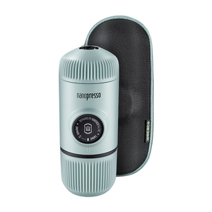 Machine à café portable WACACO Nanopresso Arctic Blue + étui