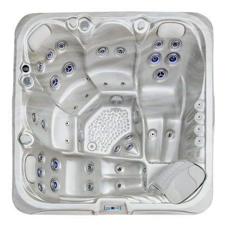 Jacuzzi de jardim banheira SPA531 200x200 cm – conforto e relaxamento no seu jardim