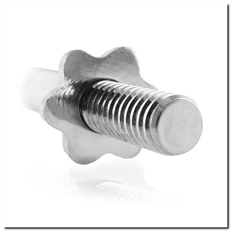 BARRA RETA GPR180 9,75KG COM ROSCA HMS 1800MM