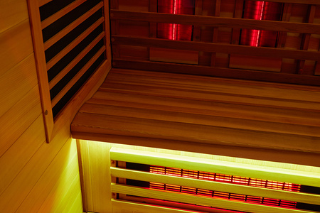 Sauna eléctrica OFS06B-5 – Sauna moderna de infrarrojos para tu hogar