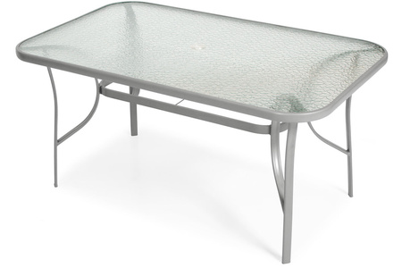 Table de jardin PORTO - argent