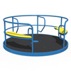 Carousel T605.2-PE for children with special physical needs — with wheelchair space, handrails and seats