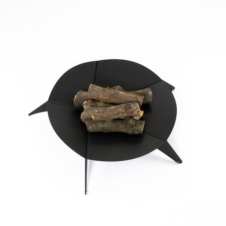 Kastiga aiatuli - tööstuslik kamin terrassile või aeda