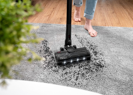 Belaidis vertikalus dulkių siurblys Concept VP6260 – Galingas 4-in-1 su plovimu ir UVC