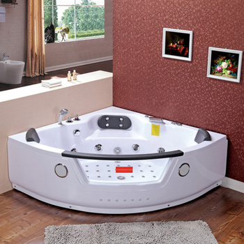 Tiga 604H wit whirlpoolbad 152x152 cm – hoek SPA-bad voor de badkamer