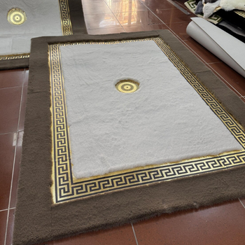 Ylellinen Premium Versace Style matto - pehmeä, pehmeä, käsintehty