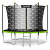 Havetrampolin 10ft/312cm med indvendigt net og stige Neo-Sport