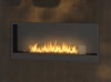 Modern built-in bioethanol fireplace Inside 1200 – black, Antisol glass