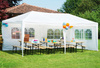 MultiGarden White Commercial Garden Pavilion Tent 3x6 m with 6 Walls | Garden furniture, relaxation, modern style