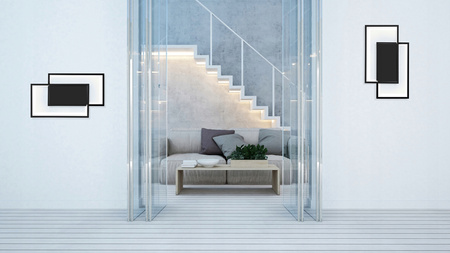 Decoratieve LED-lamp zwarte kleur Modern 48W + Afstandsbediening DL-A02